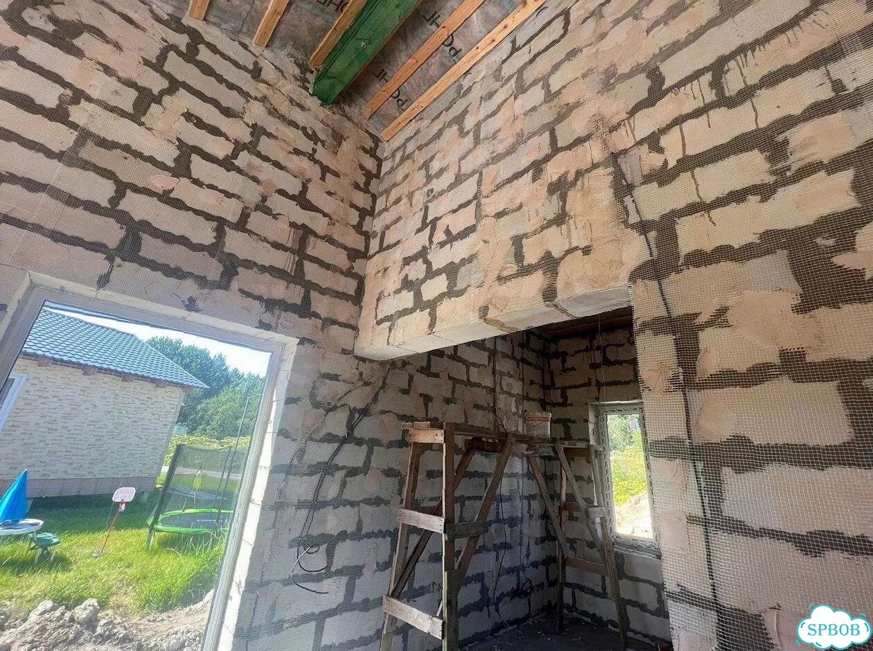 Механизированная штукатурка / машинная штукатурка фото 8