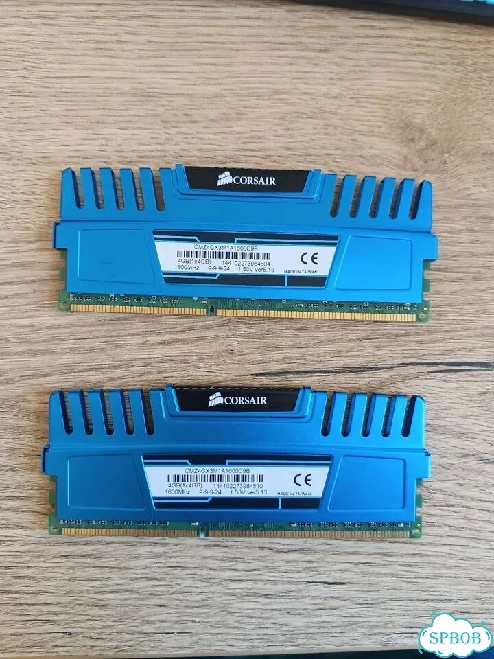 Оперативная память corsair vengeance ddr3 8gb(2x4) фото 2