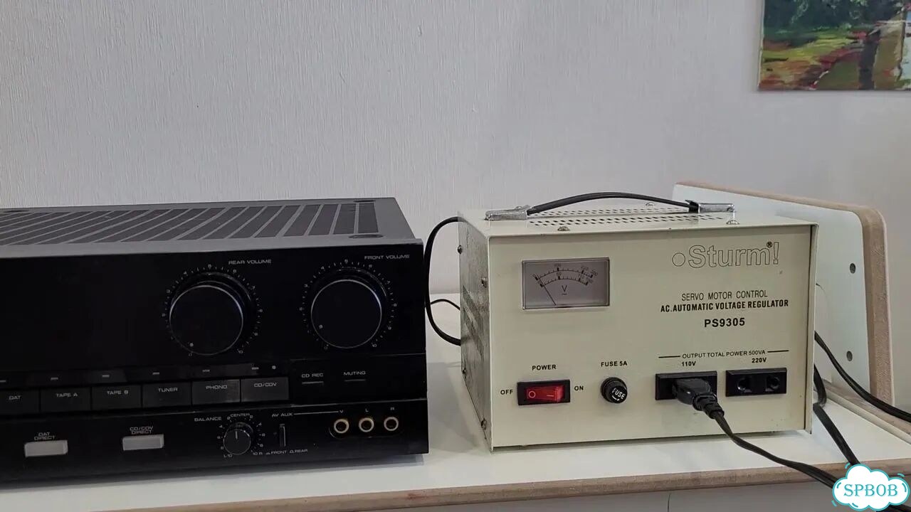 Усилитель kenwood DG-77 + стабилизатор PS9305 фото 1