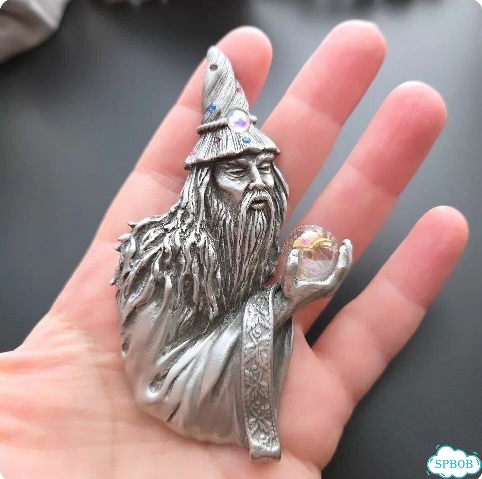 Брошь Jonette Jewelry, JJ, Мерлин, винтаж США фото 1