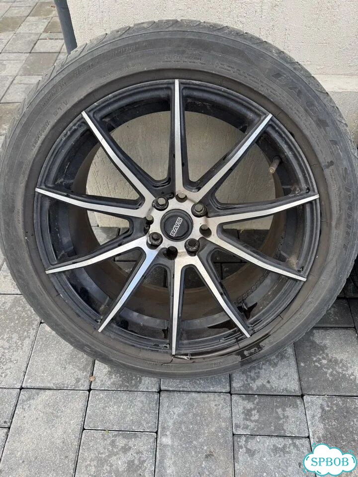 Комплект летних колес r17 4x100/4x108 фото 1