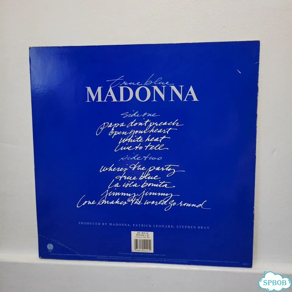 Винил Madonna — True Blue 1986г фото 3