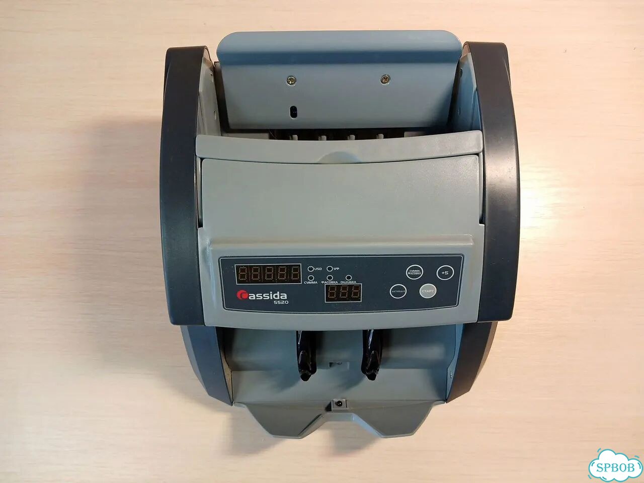 Счетчик банкнот денег Cassida 5520 UV/MG фото 1