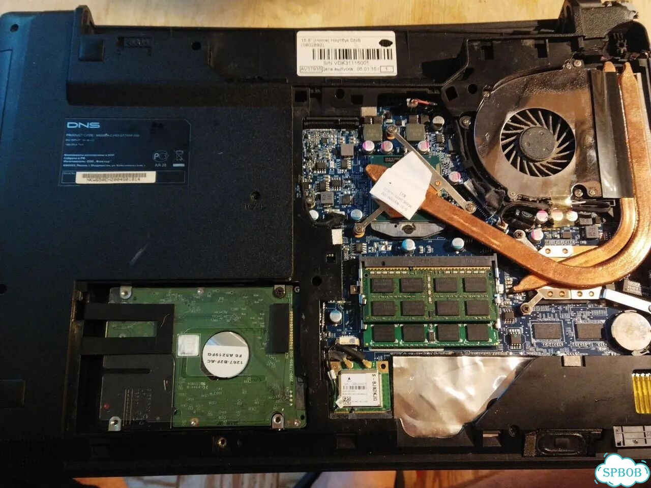 Ноутбук, i5 3240,8gb, 500gb, на запчасти фото 1