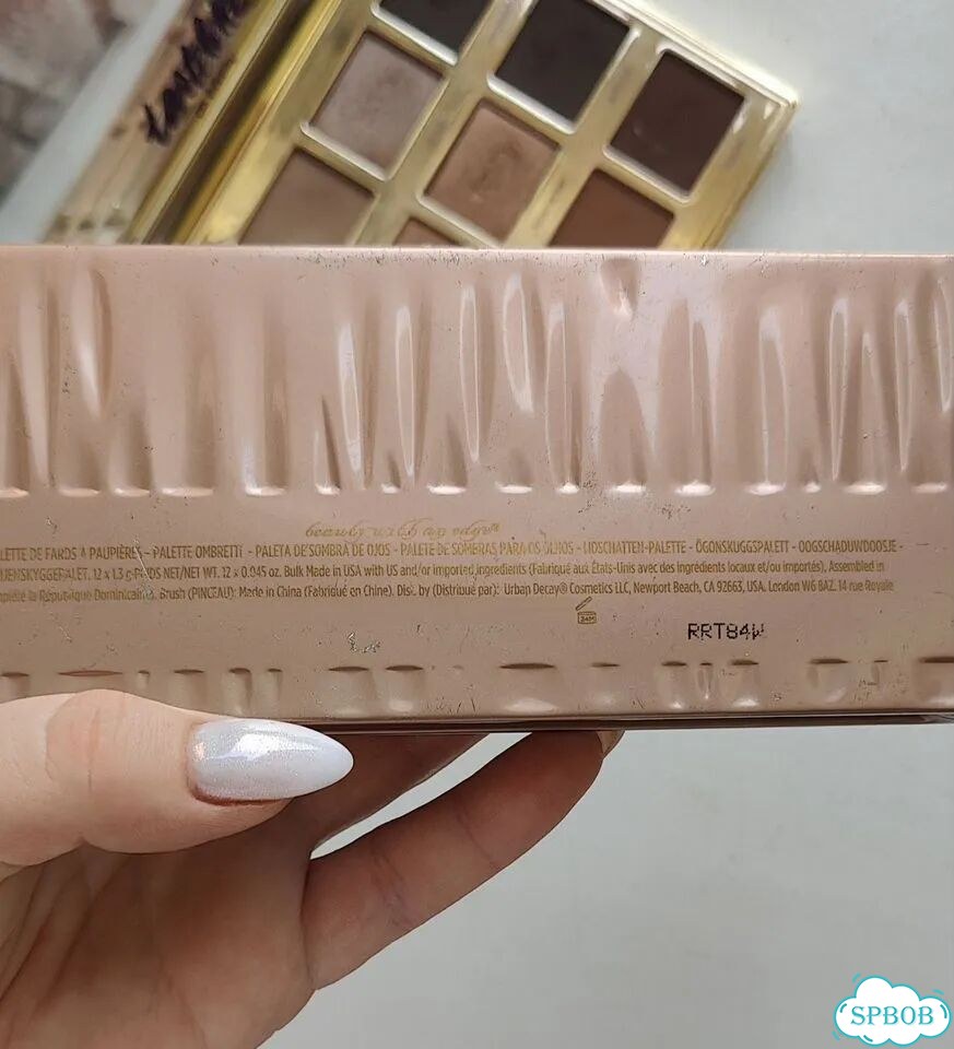 Tarte тени,UD naked 3 палетка фото 3