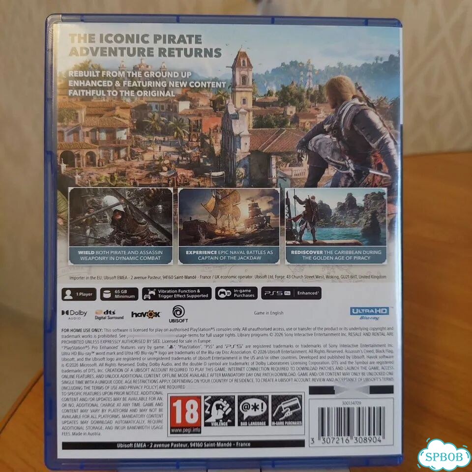 Assassin's Creed Black Flag Resynced (PS5) фото 2