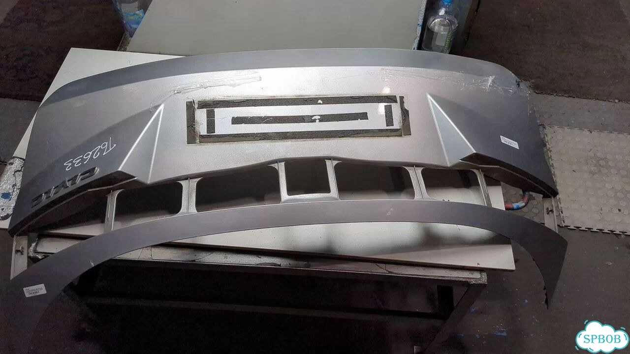 Накладка под номер левая задняя Honda Civic фото 1