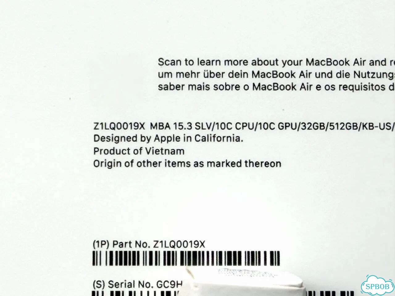 Кастом MacBook Air 15 M5 32/512 Новый 2026 Silver фото 5
