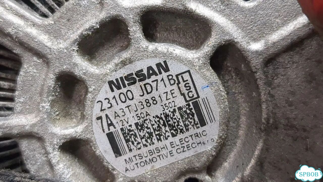 Генератор Nissan Qashqai фото 4