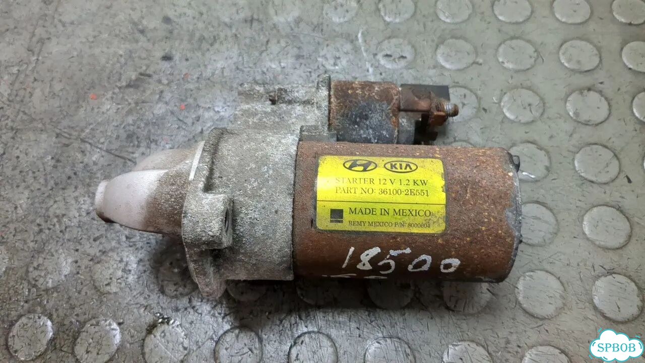 Стартер Hyundai Elantra фото 1