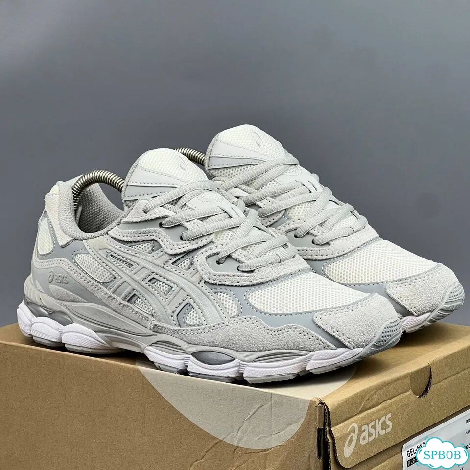 Asics Gel NYC Grey White фото 5