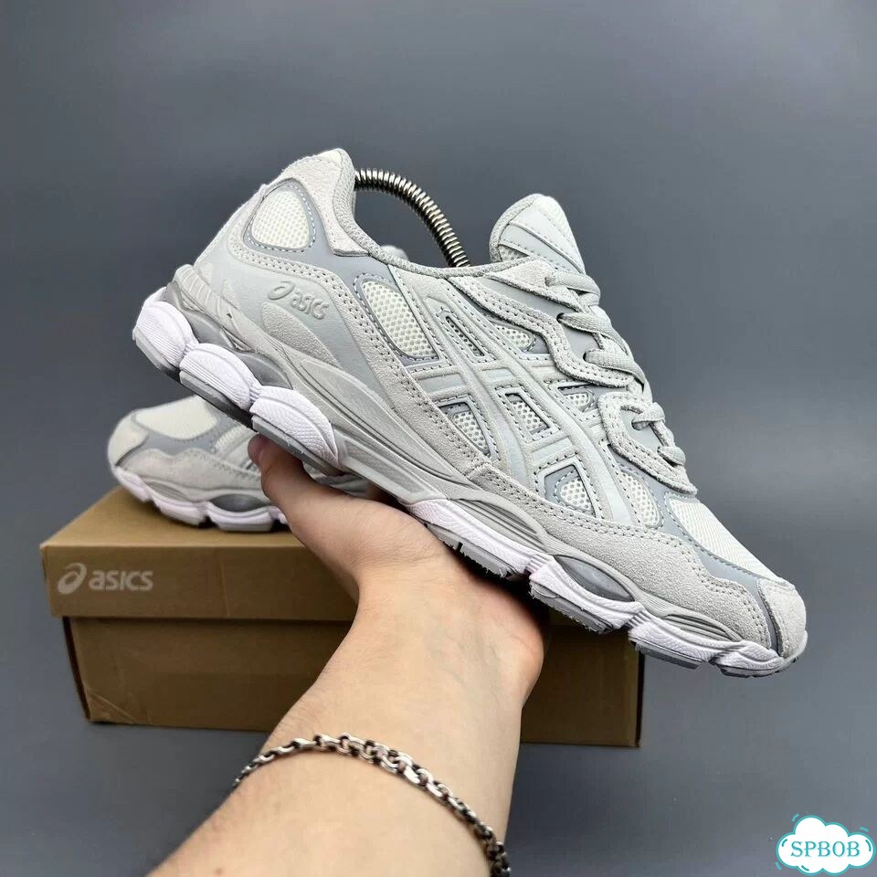 Asics Gel NYC Grey White фото 7