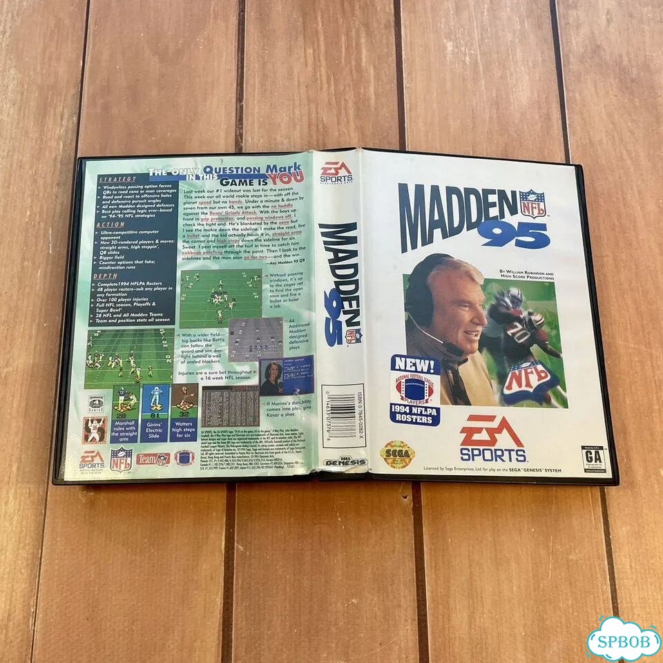 Madden 95 для Sega Genesis фото 2