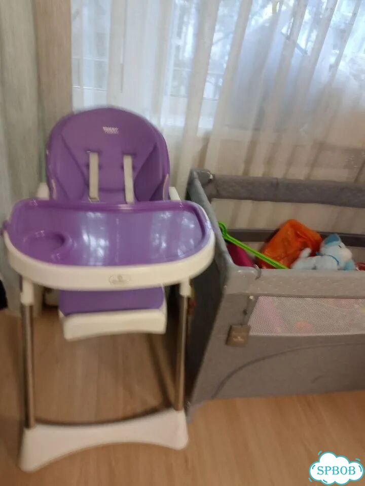 Стульчик для кормления happy baby фото 1