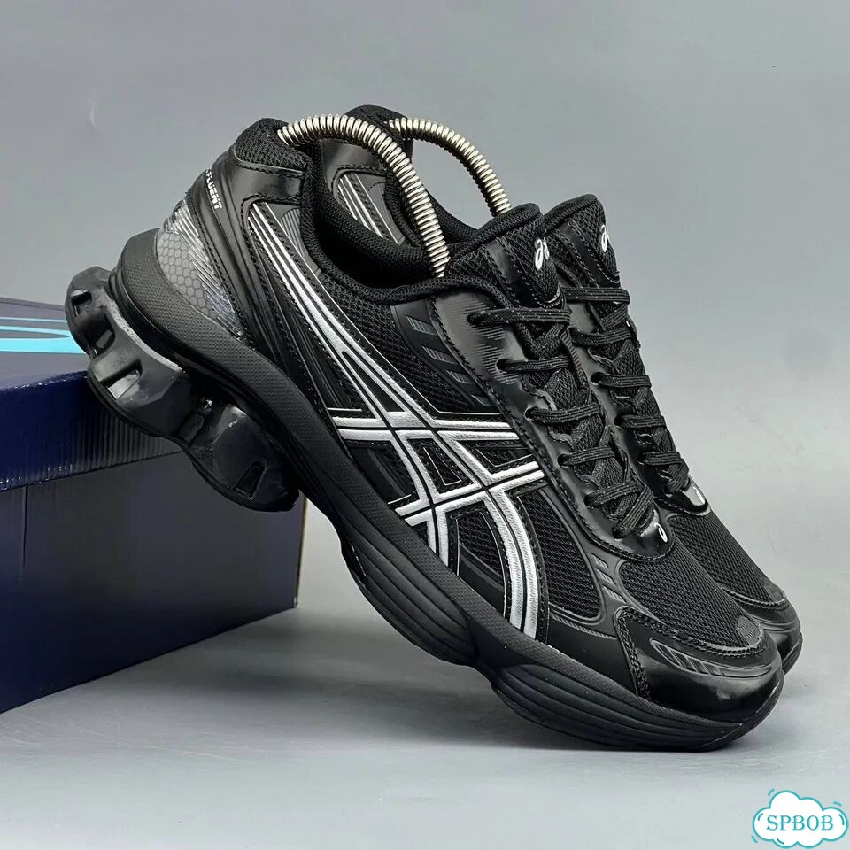 Asics Gel Kinetic Fluent Black Silver фото 2
