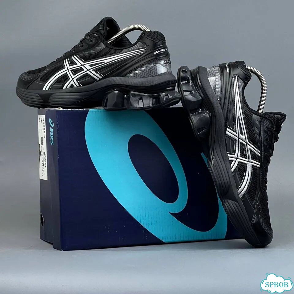 Asics Gel Kinetic Fluent Black Silver фото 6