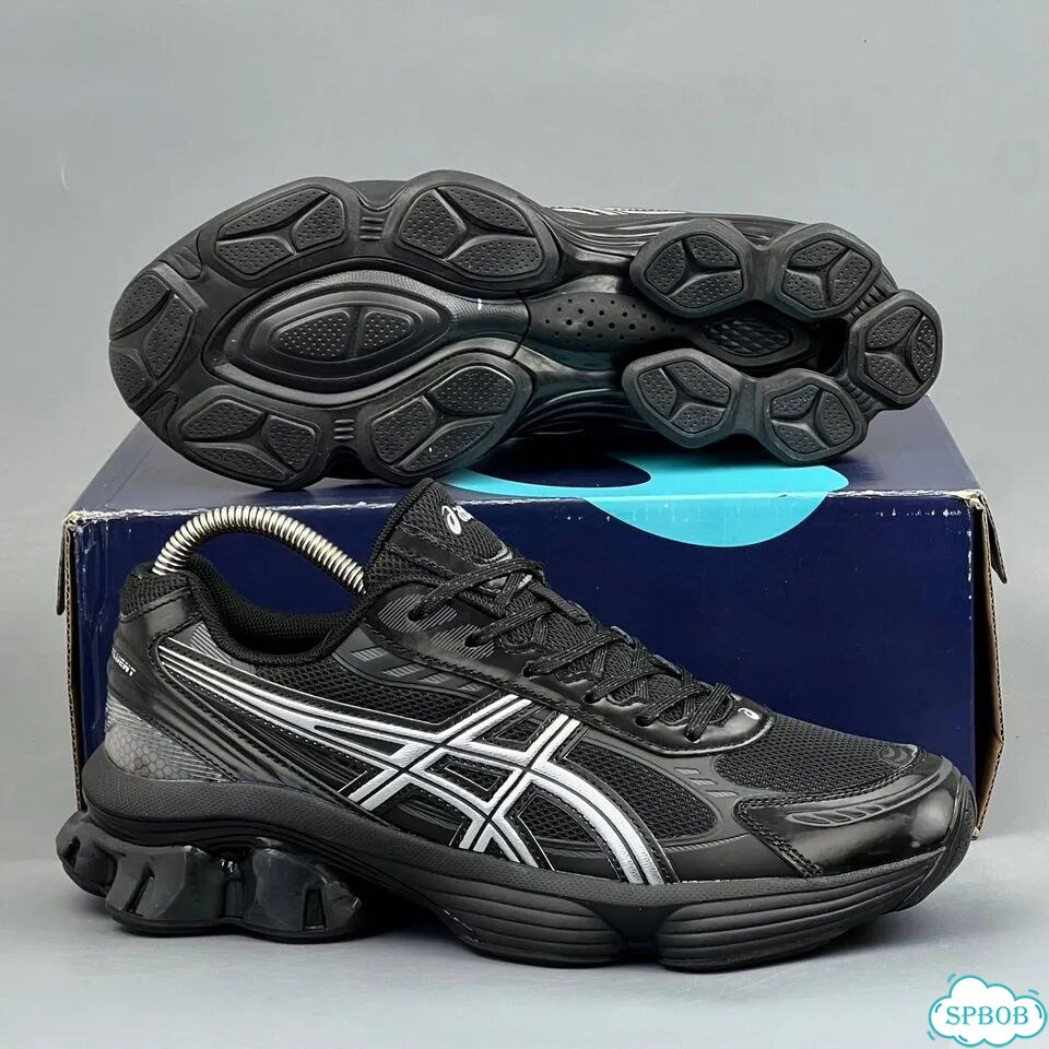 Asics Gel Kinetic Fluent Black Silver фото 7
