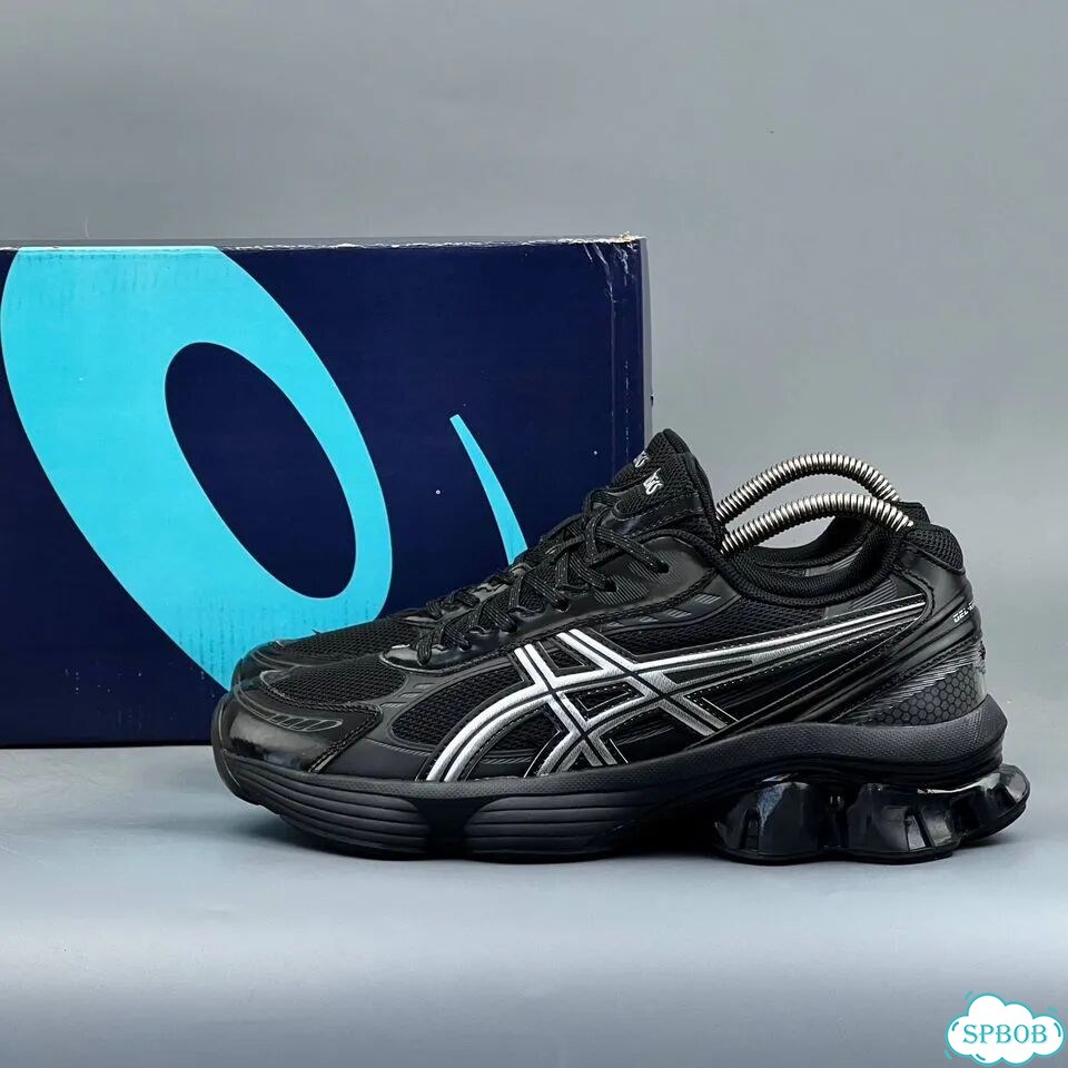 Asics Gel Kinetic Fluent Black Silver фото 8