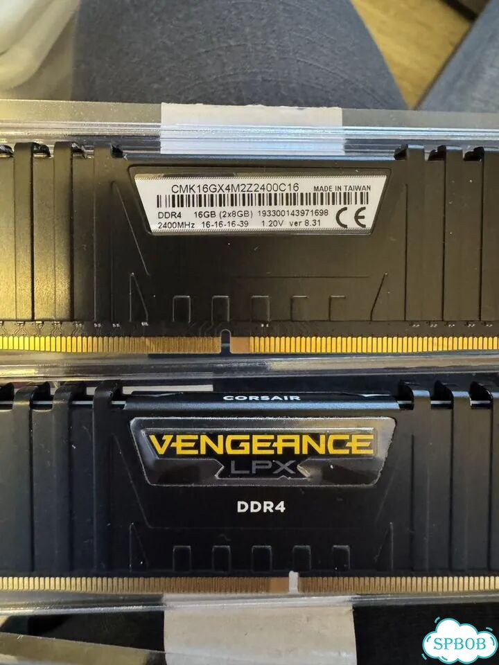 Corsair vengeance lpx ddr4 3200 16Gb (2*8) фото 1