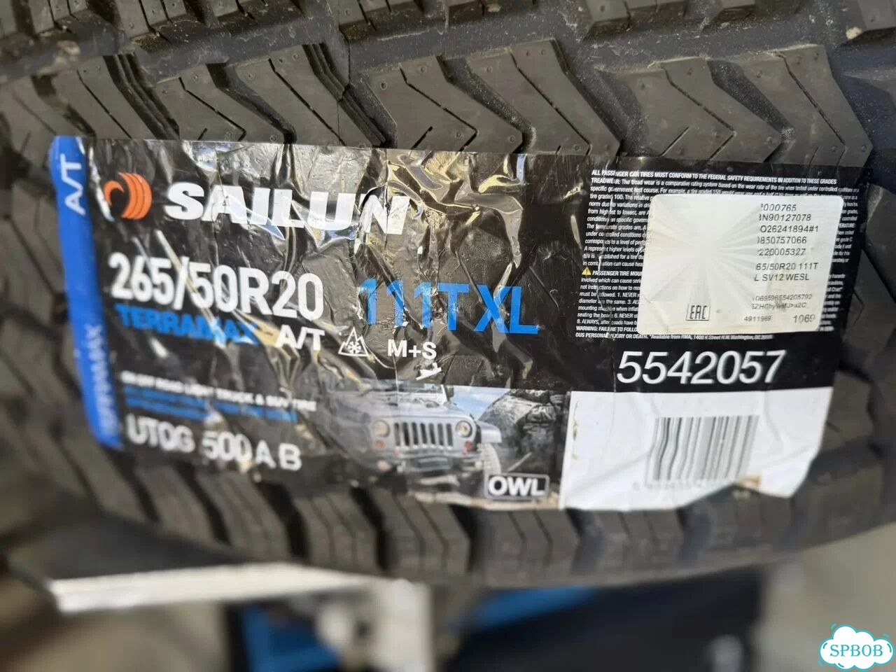 Sailun Terramax A/T 265/50 R20 111T фото 2