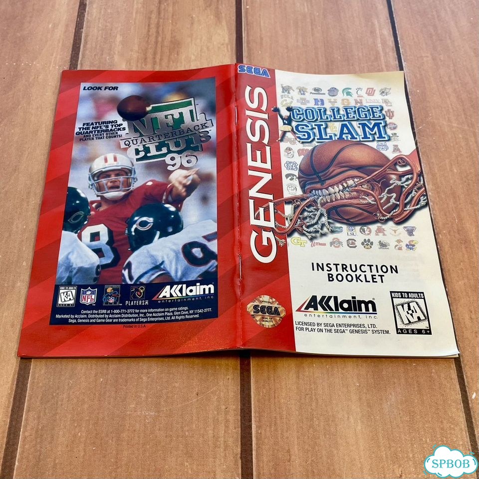 College Slam для Sega Genesis фото 9