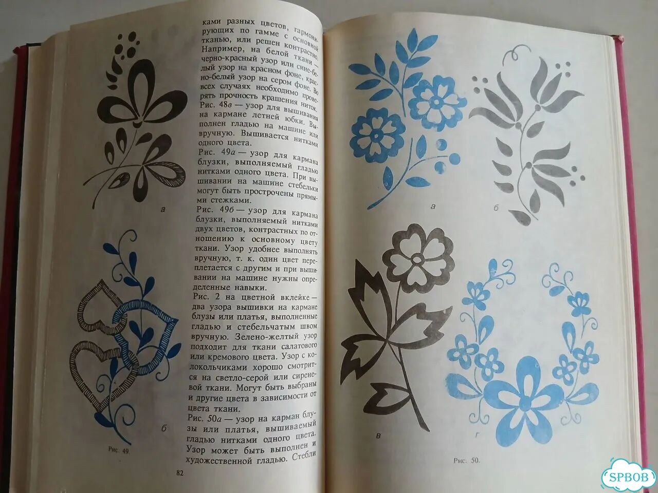 Книга Азбука вышивания Е. Глинская СССР фото 4