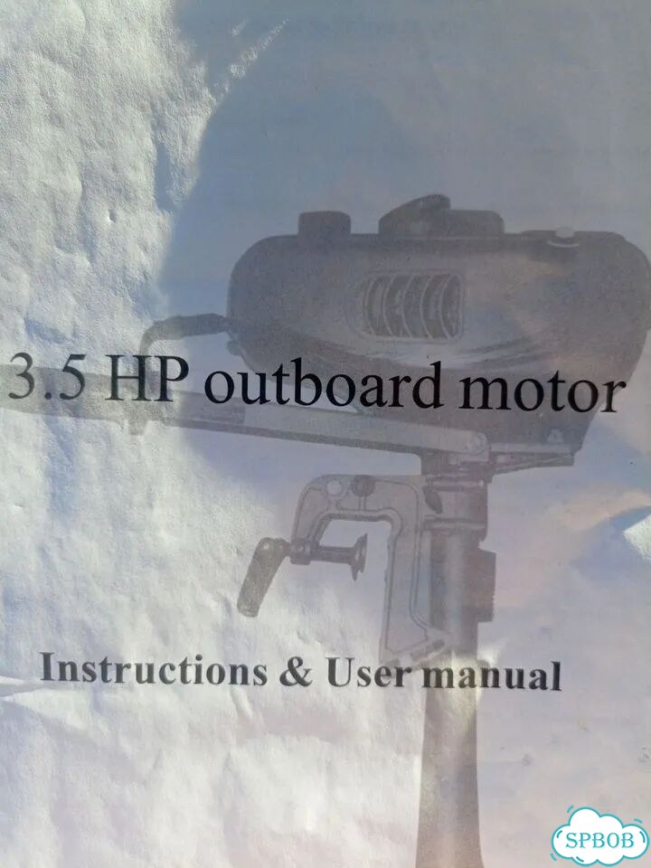Лодочные моторы бу Hangki 3,5hp фото 1