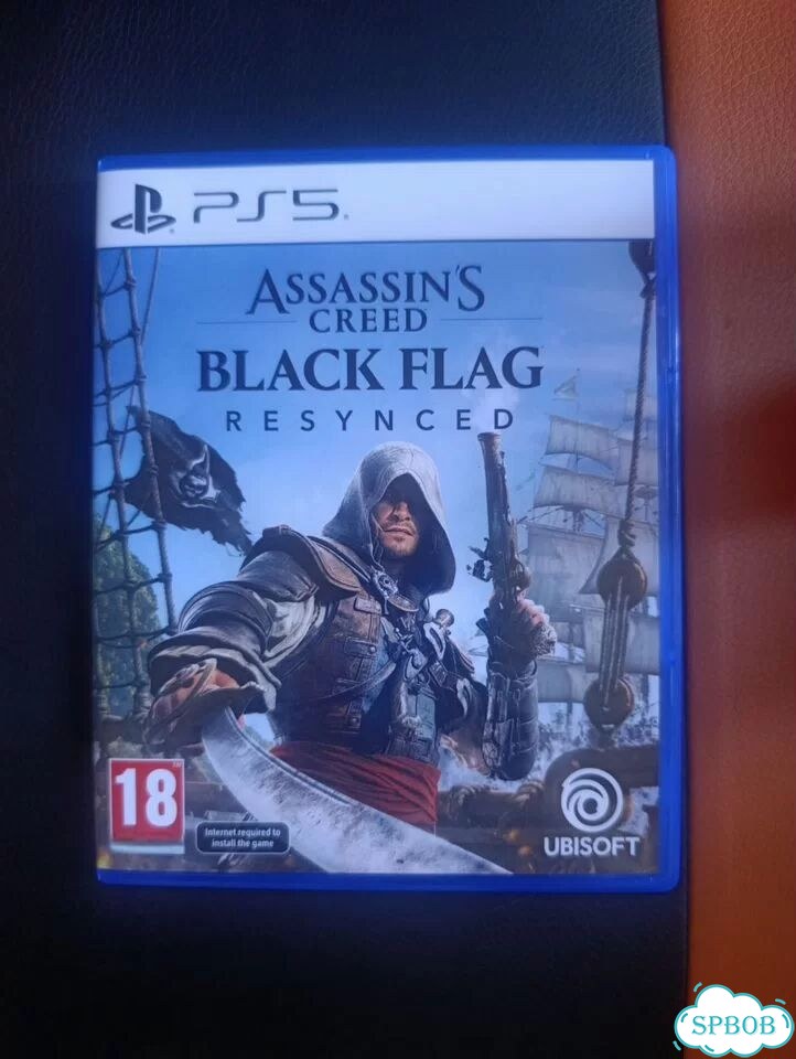 Assasins Creed Black Flag Resynced ps5 диск фото 1