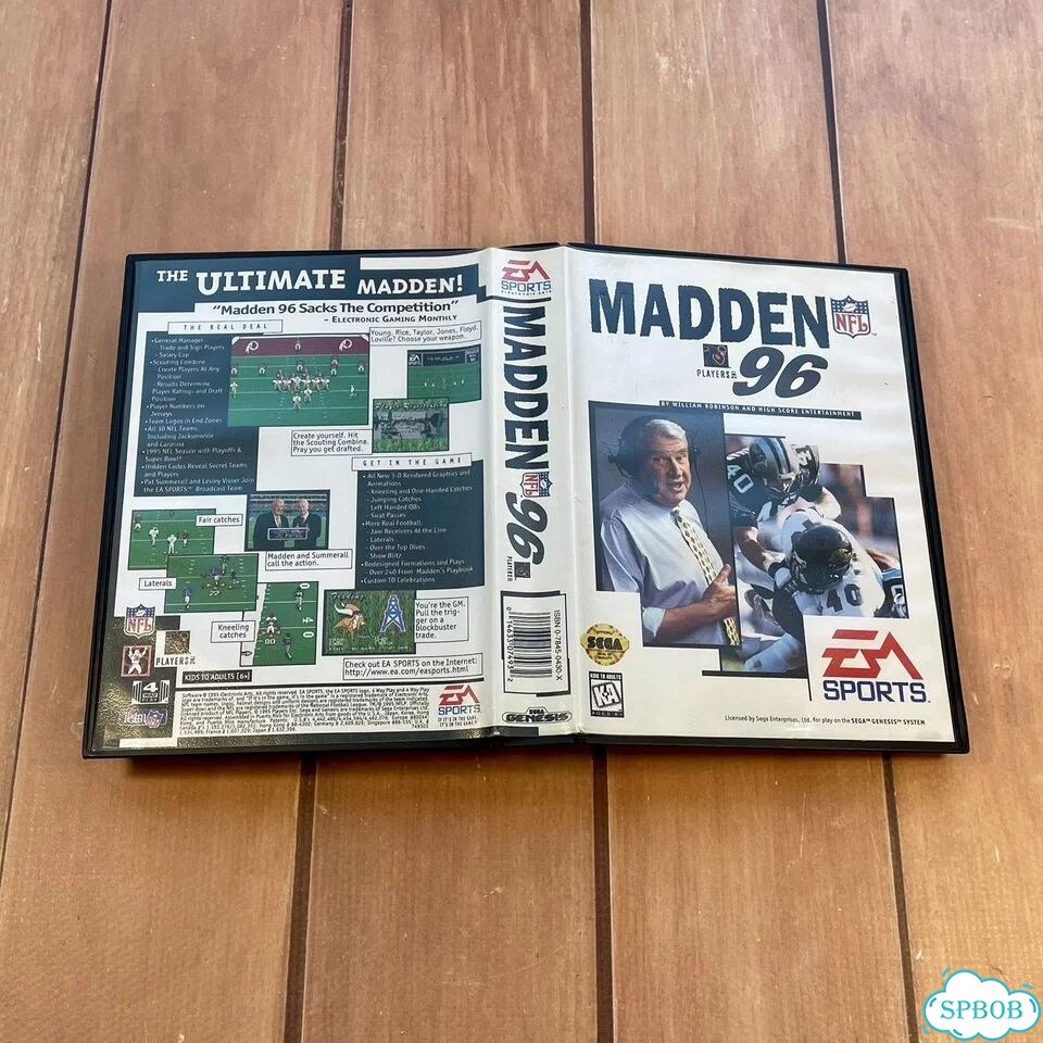 Madden 96 для Sega Genesis фото 2