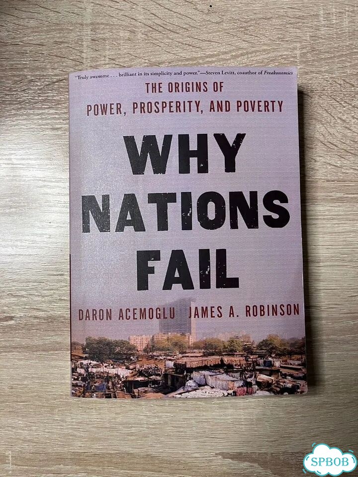 Книга “Why Nations Fail” — Acemoglu & Robinson фото 1