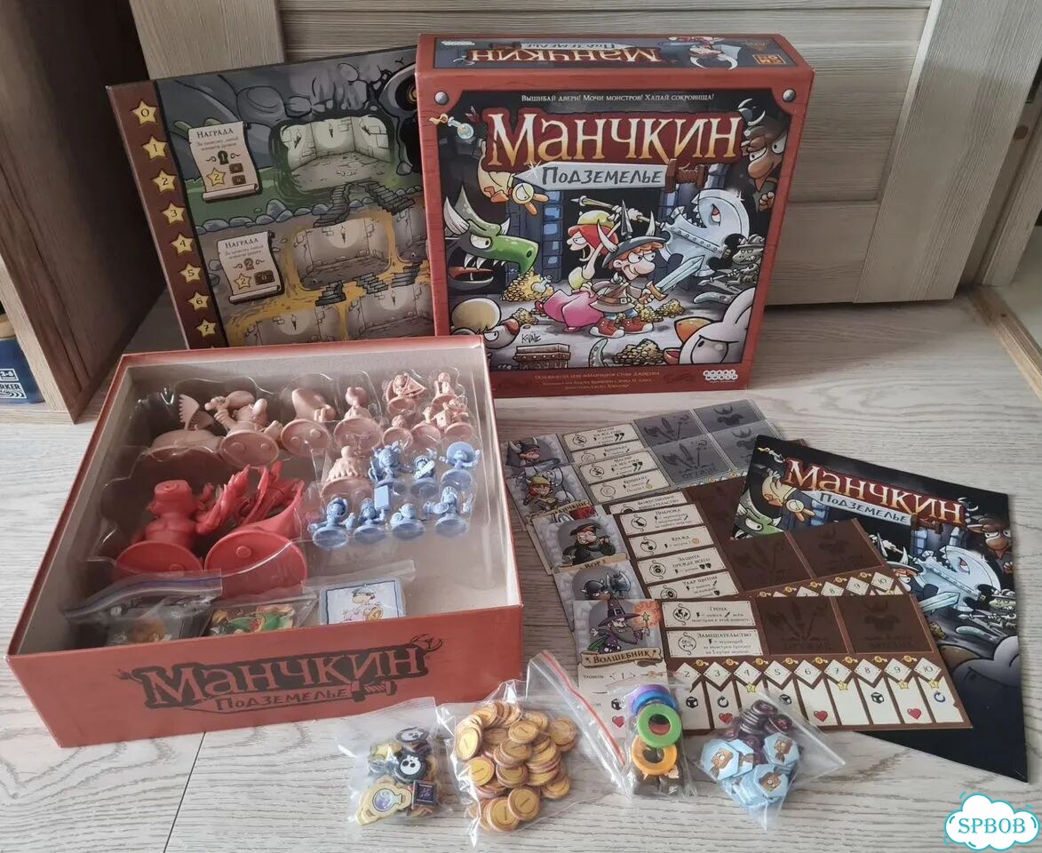 Настольная игра Манчкин подземелье фото 2