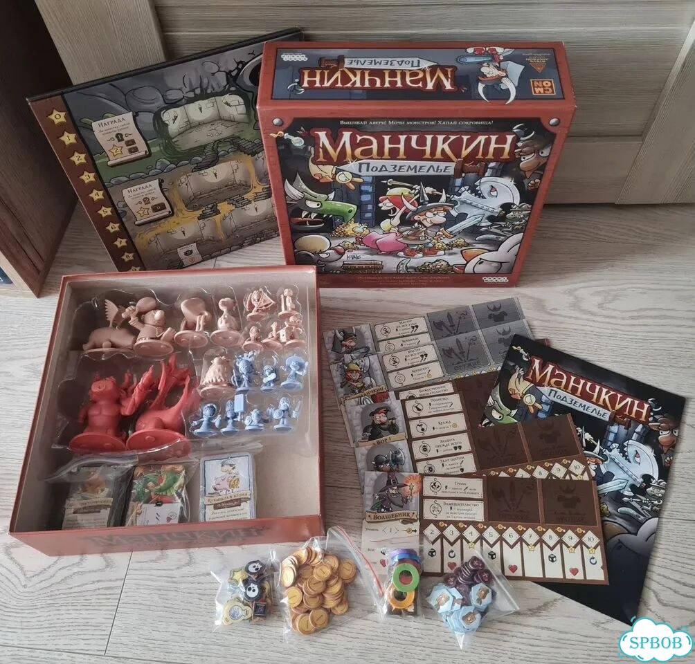 Настольная игра Манчкин подземелье фото 3