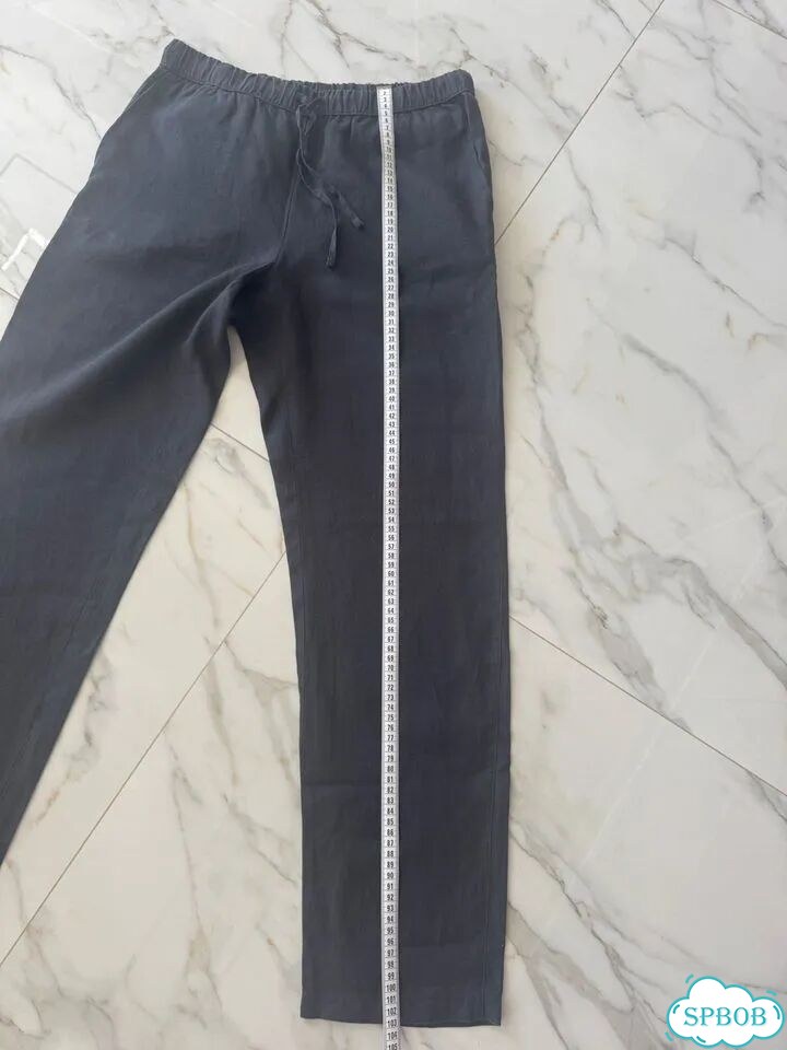 H&M брюки льняные фото 9