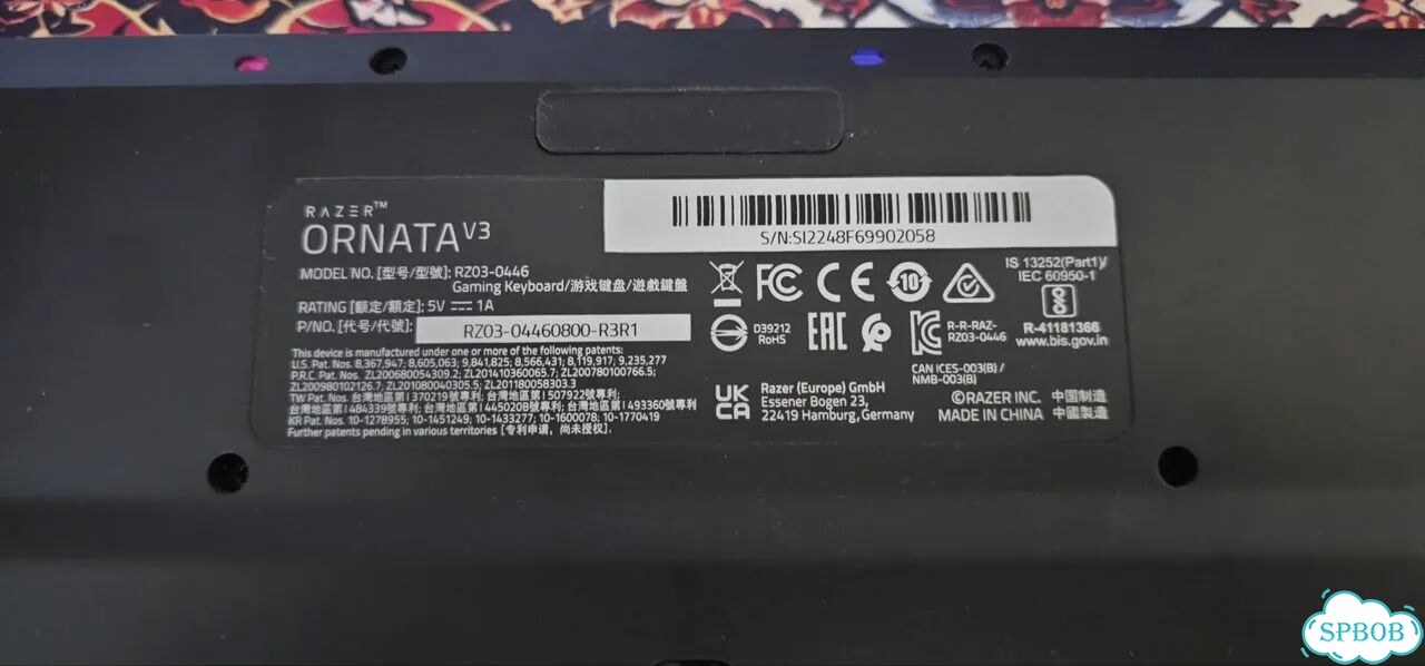 Игровая клавиатура razer Ornata V3 фото 2