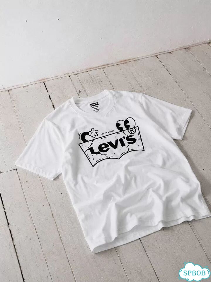 Футболка Levis белая фото 1