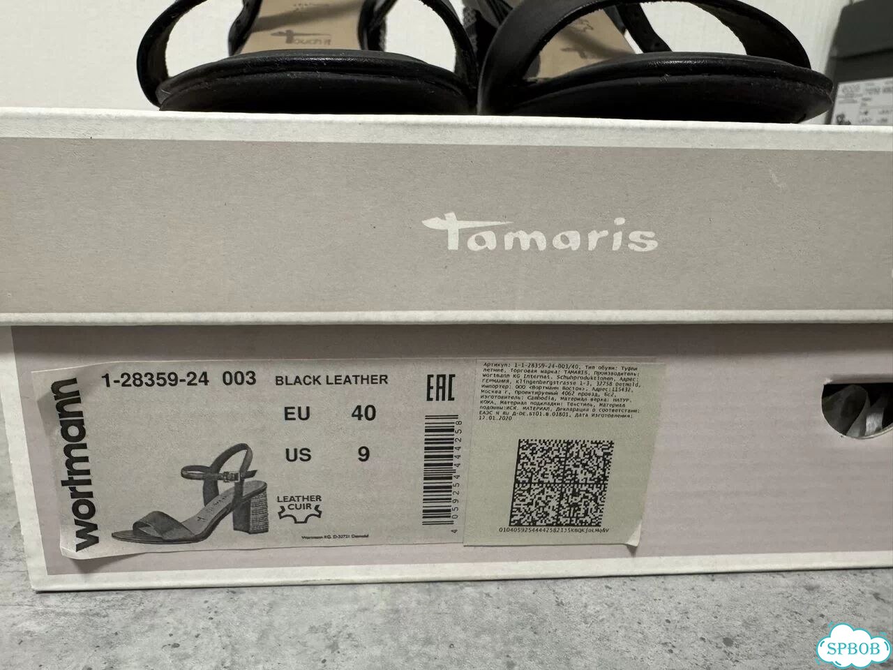 Новые Tamaris 40 натуральная кожа босоножки фото 10