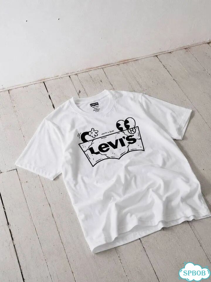 Футболка Levis белая фото 1