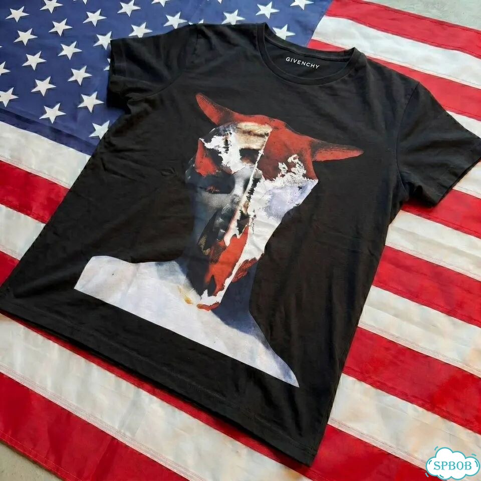 Футболка Givenchy Devil Horn angel archive tee фото 1