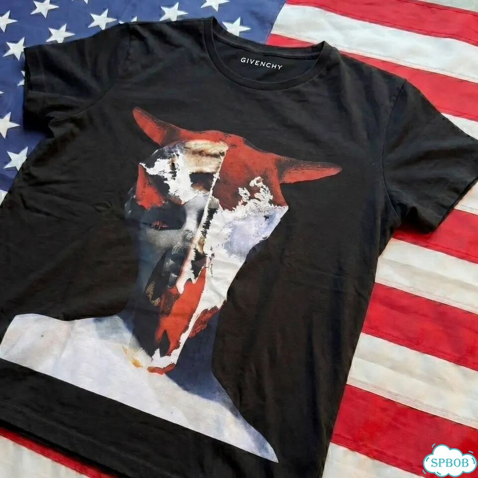 Футболка Givenchy Devil Horn angel archive tee фото 3