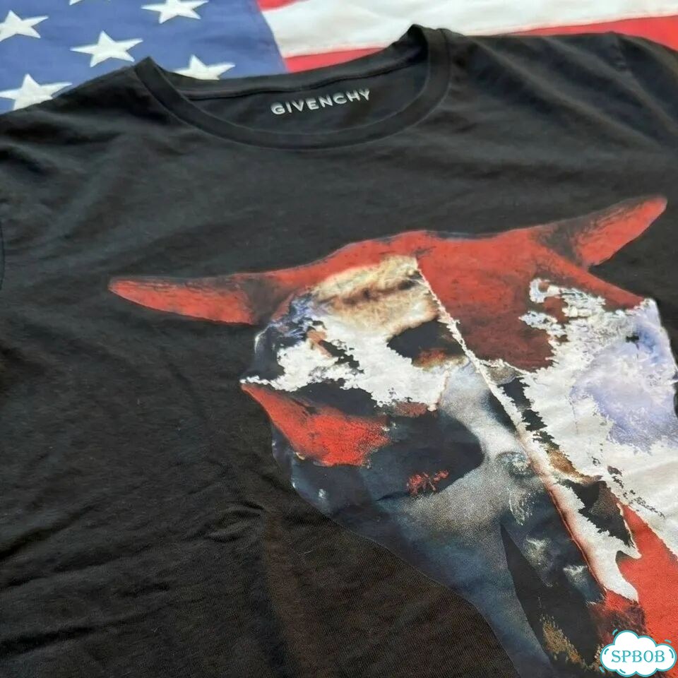 Футболка Givenchy Devil Horn angel archive tee фото 5