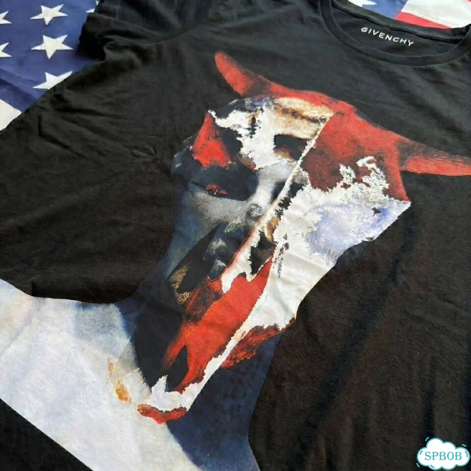 Футболка Givenchy Devil Horn angel archive tee фото 6