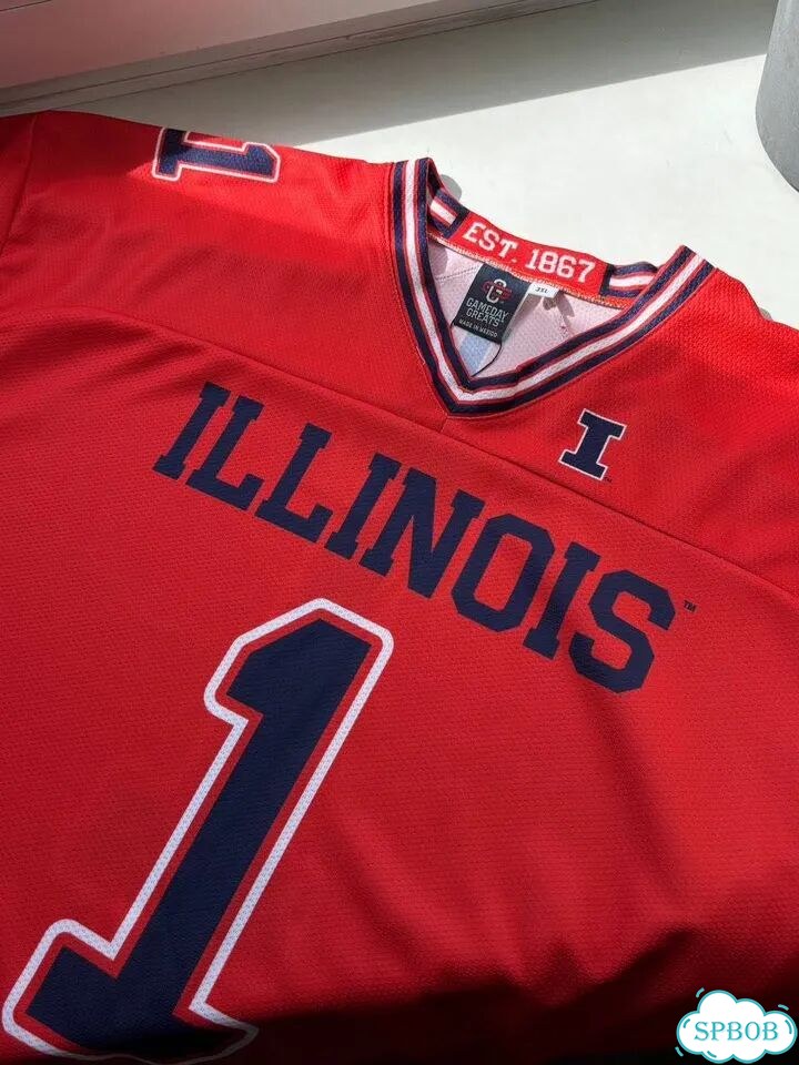 Новое джерси GameDay Greats Illinois Fighting фото 8