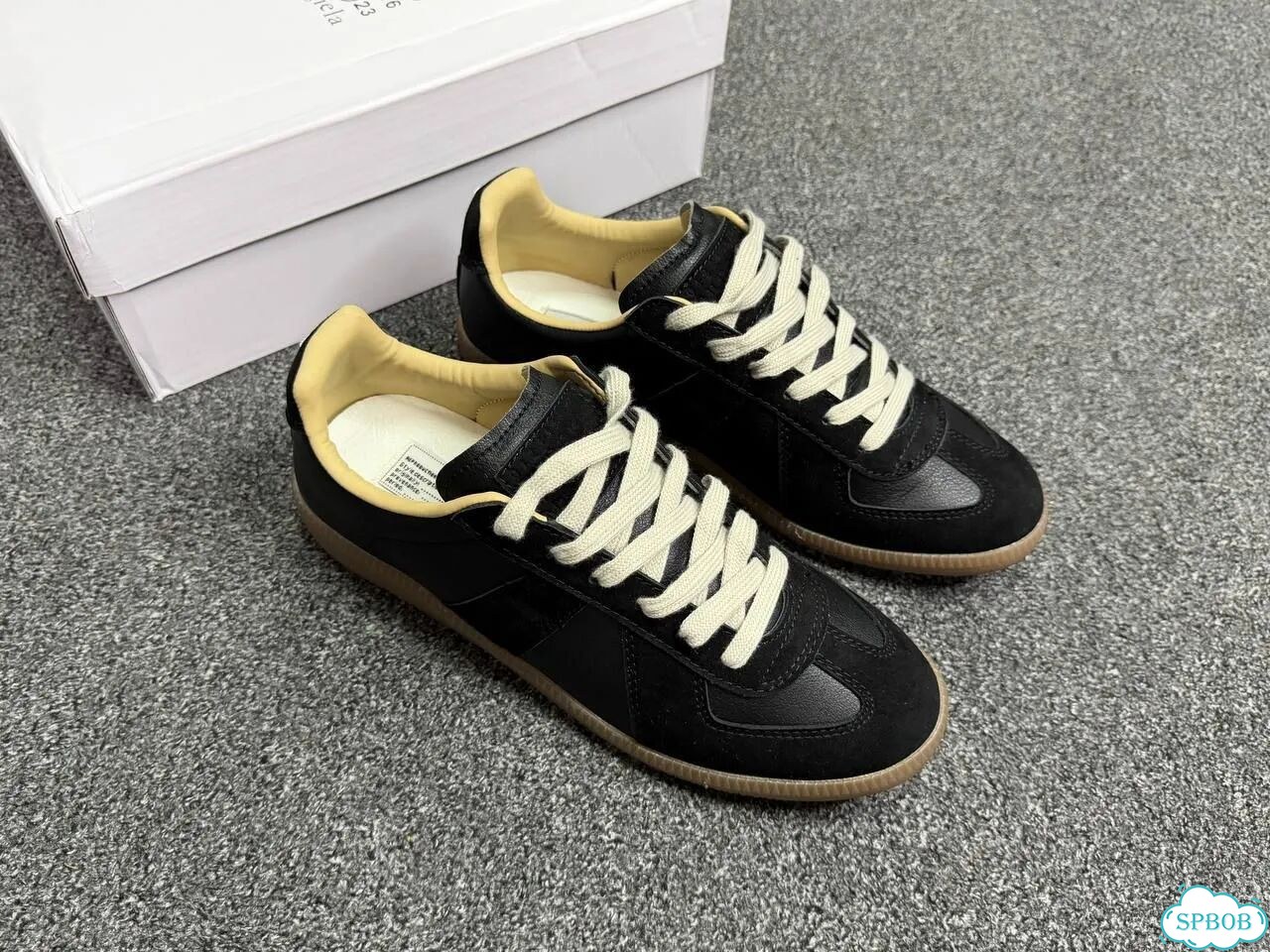 Кроссовки Maison Margiela replica черные фото 3