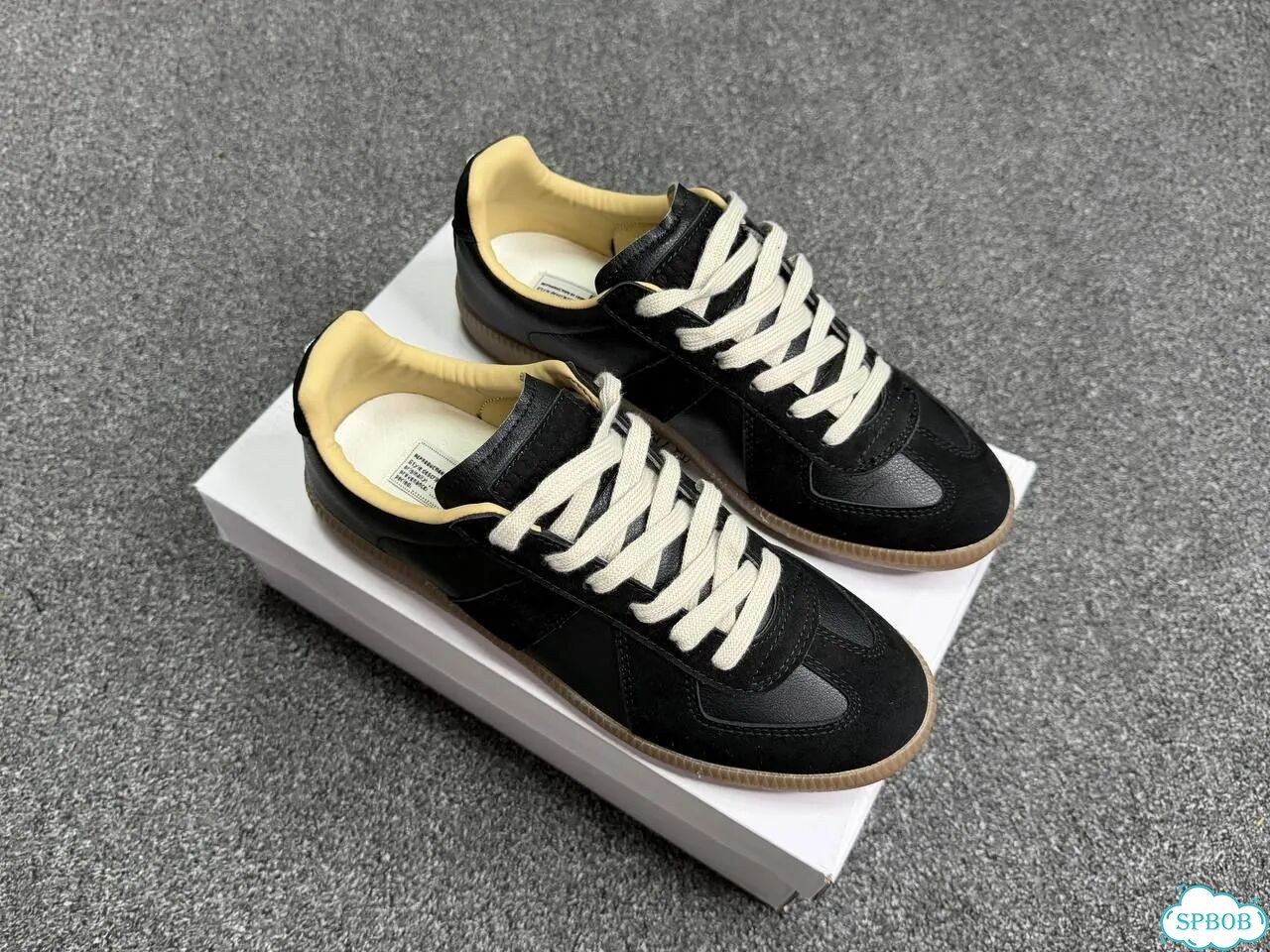 Кроссовки Maison Margiela replica черные фото 6