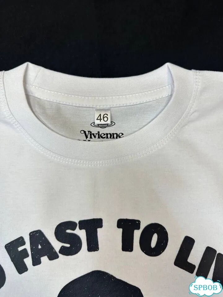 Футболка Vivienne Westwood To Live белая фото 5