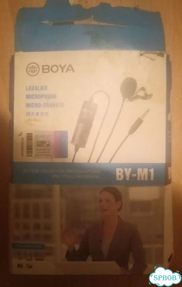 Петличный микрофон boya новый фото 2