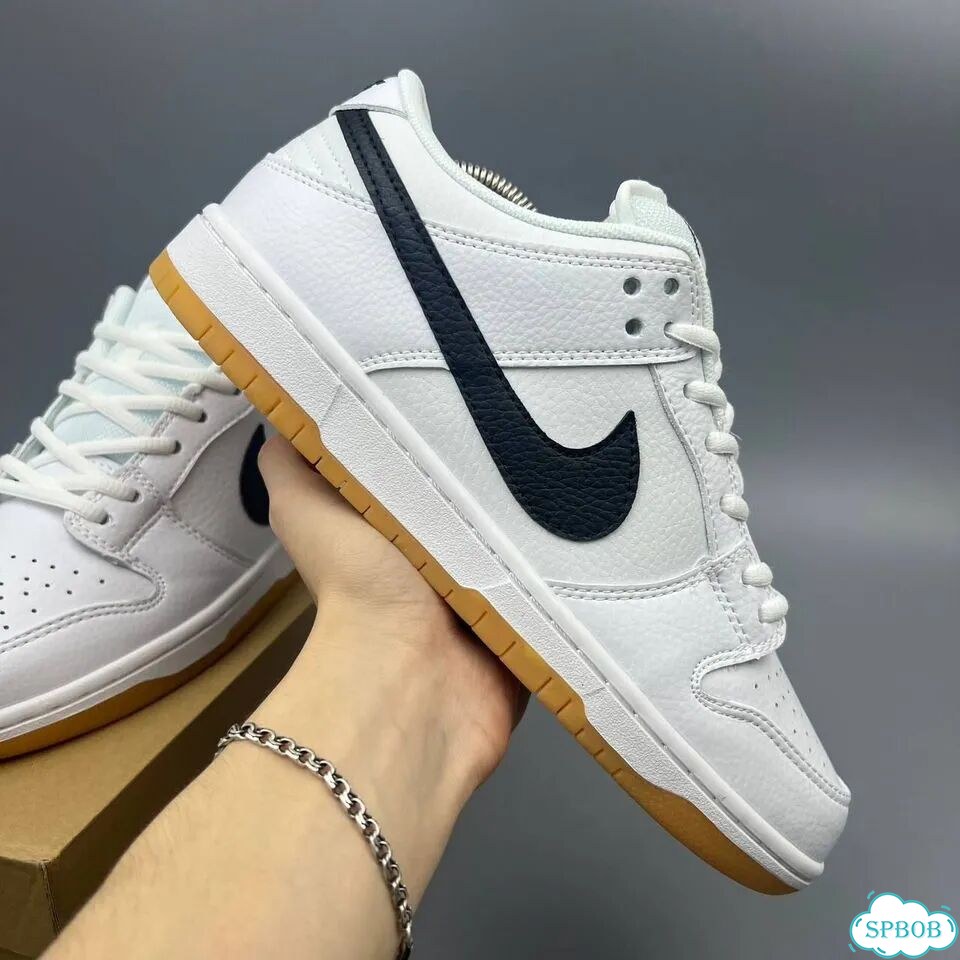 Nike Dunk SB Low Pro QS Black White фото 5