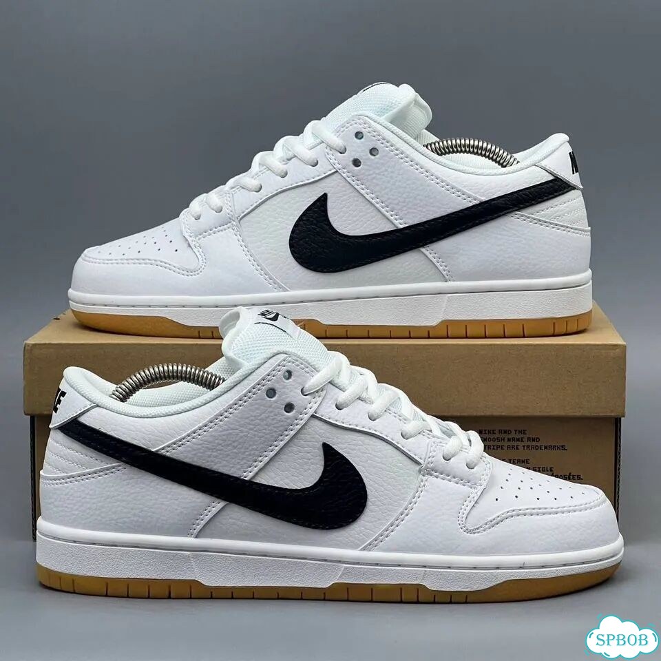 Nike Dunk SB Low Pro QS Black White фото 8