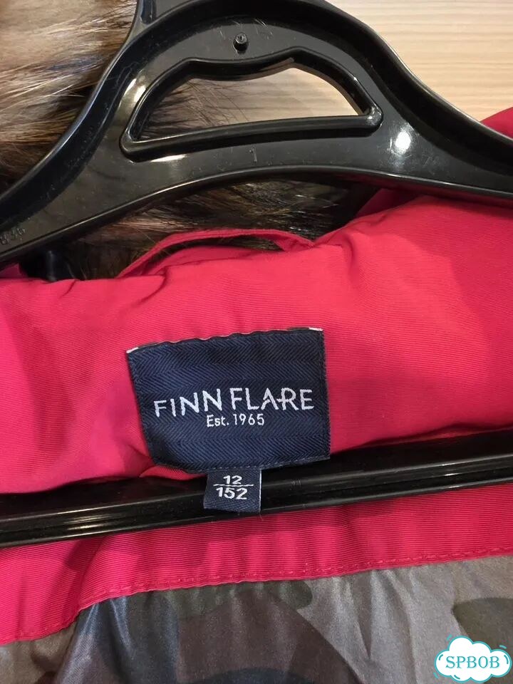 Пуховик на мальчика Finn flare 152 фото 4