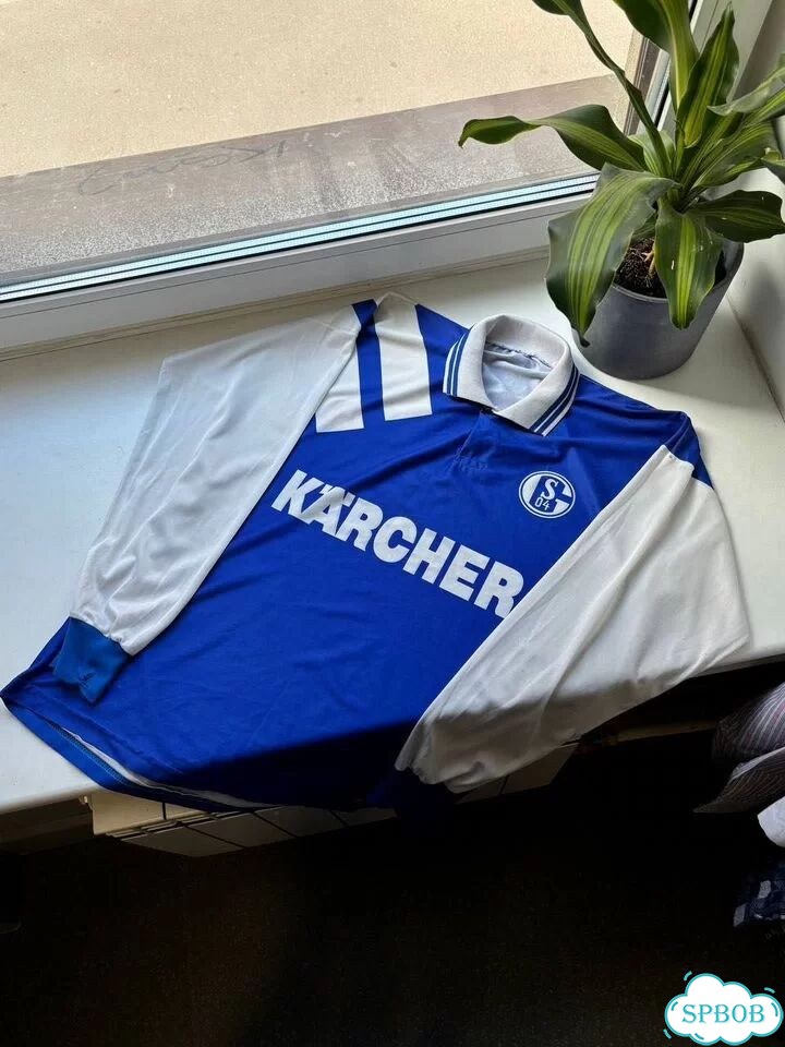 Винтажная лонгслив FC Schalke 04 сезона 1994-1996 фото 1
